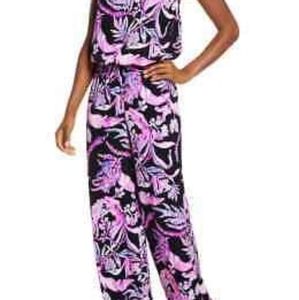 Lilly Pulitzer Pim  Jumpsuit Onyx NWT